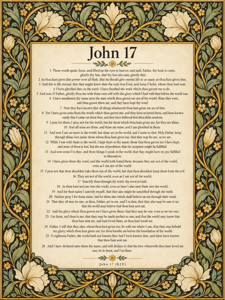 john 17 kjv