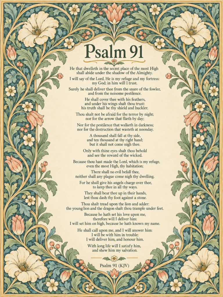 psalm 91 kjv